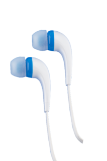 RCA Contoured Earbuds - Blue HP161BL Product Image