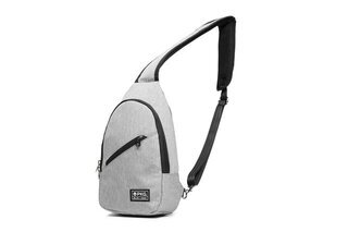 PKG Elora Recycled Cross Body - Light Grey / Tan - PKG-ELOR-RD-LG01TN Product Image