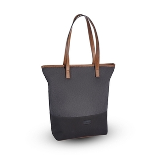 PKG Hazelton 20L Recycled Tote Bag - Grey/Black/Tan - PKG-HAZE-RD-GYBK01TN Product Image