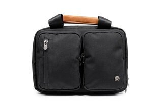 PKG Simcoe Recycled Essentials Bag- Black / Tan - PKG-SIMC-DTE-BKTN Product Image