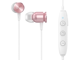 iLuv Metal Forge Air II Bluetooth Earbuds - Rose Gold - MFAIR2RG Product Image