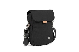 PKG Burrard Recycled Cross Body- Black / Tan - PKG-BURR-RD-BK01TN Product Image