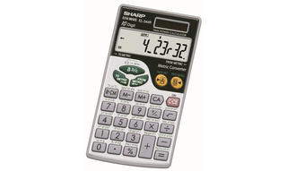 Sharp Metric Calculators - EL344RB Product Image