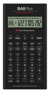 Texas Instruments TI - BA-II PLUS Pro Edition Product Image