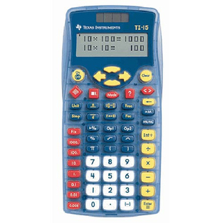 Texas Instruments TI Calculators - TI-15 Product Image