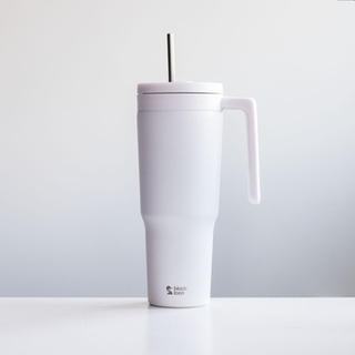Black Loon 1.2L Tumbler with Straw - Birch white - BL-TUM-1200-STRAW-WHT Product Image